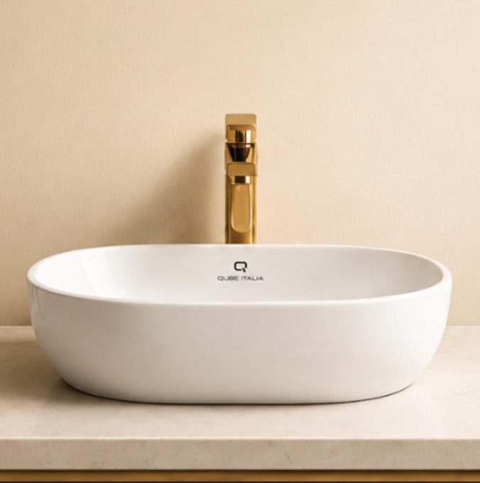 Counter Top Basins White